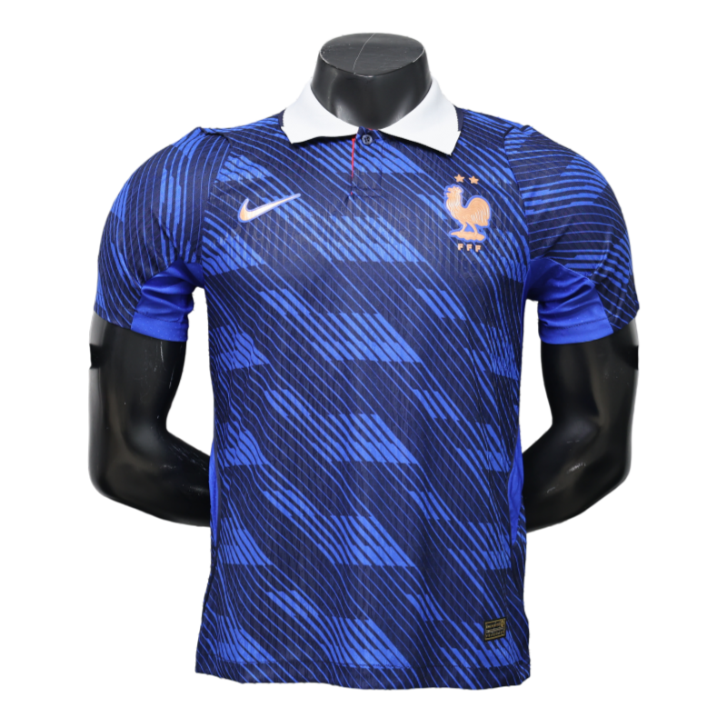 France World Cup 2026 Home Short Sleeve Jersey Player Version