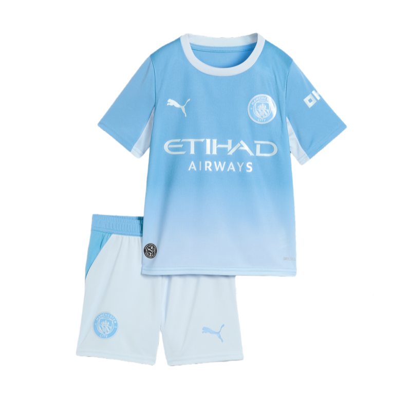 Manchester City 2026/27 Home Kids Football Jersey Kit Fan Version
