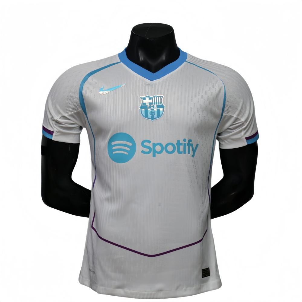 26-27 Barcelona White Special Edition Football Jersey