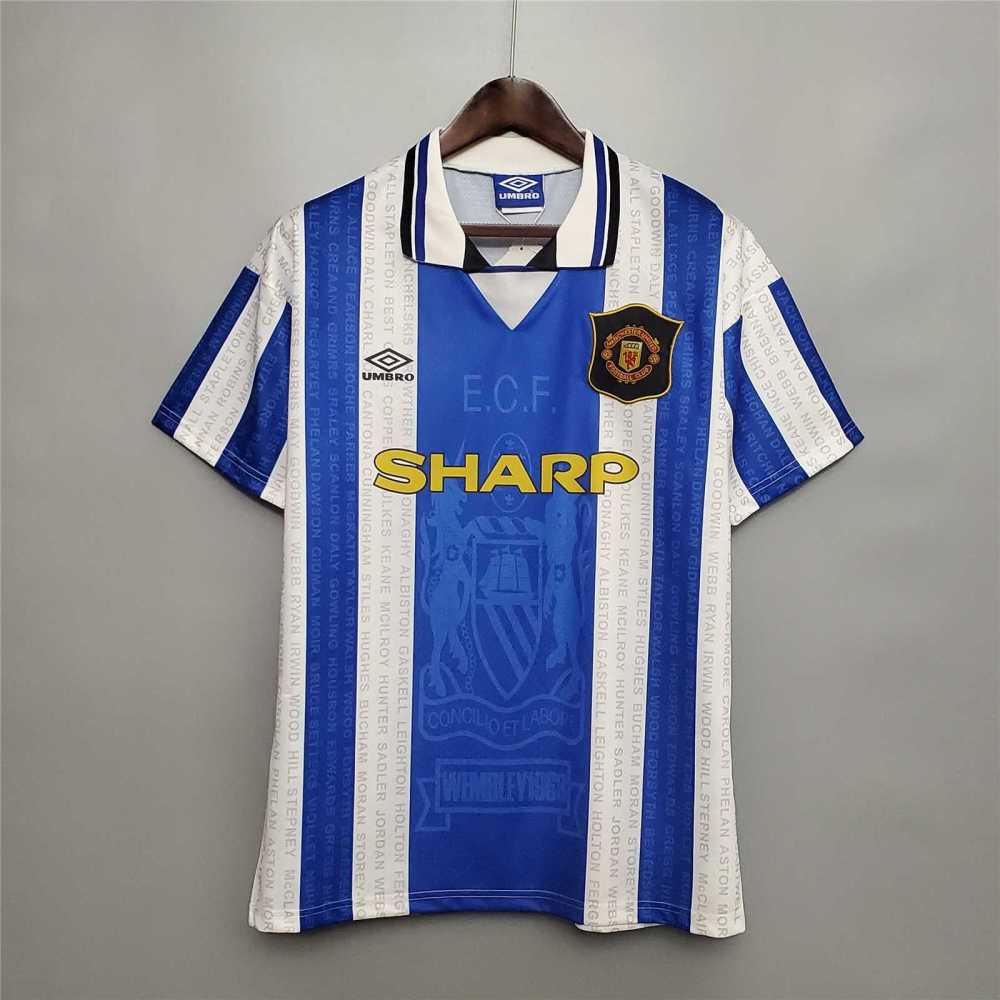 Manchester United Retro Away Football Jersey Shirt 1994/96