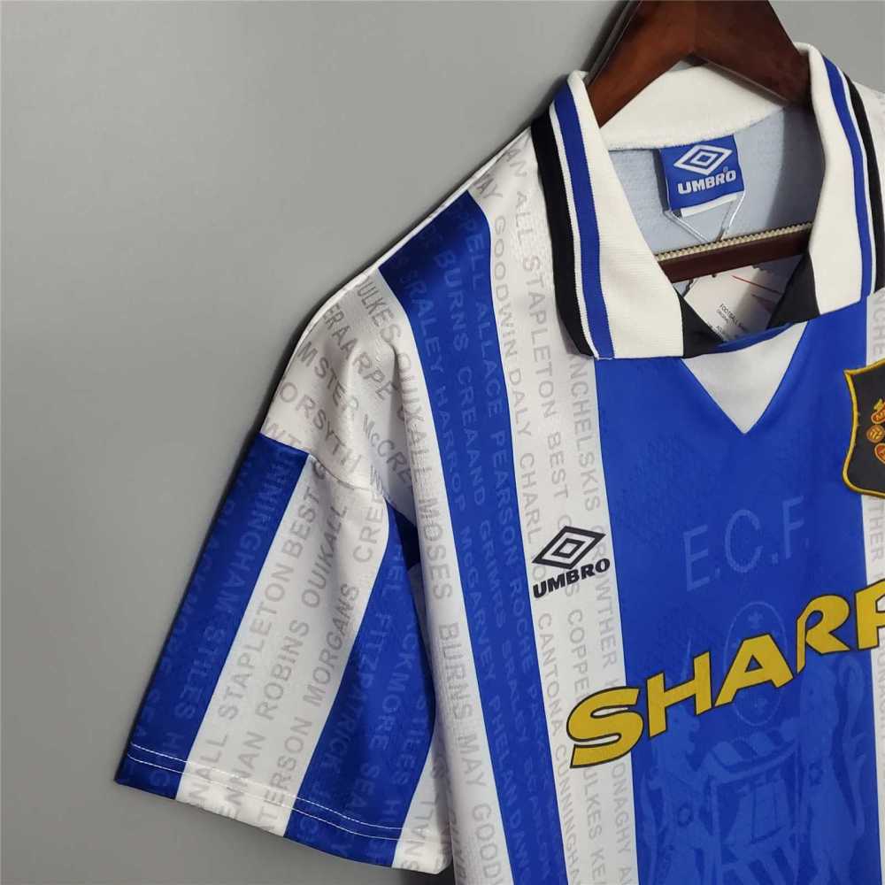 Manchester United Retro Away Football Jersey Shirt 1994/96