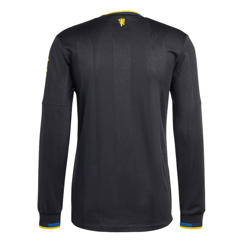 Manchester United Third Away Long Sleeve football jersey 25-26 -Fan edition