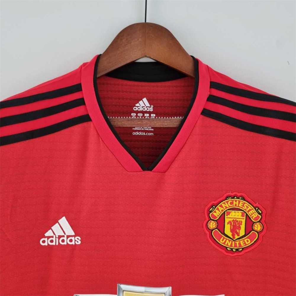 Manchester United Retro Home Football Jersey Shirt 2018/19