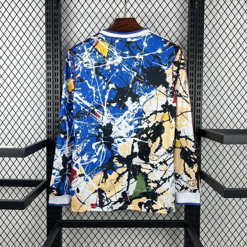 Manchester United Football Jersey x Stone Roses Long Sleeve Custom Shirt 2025/26