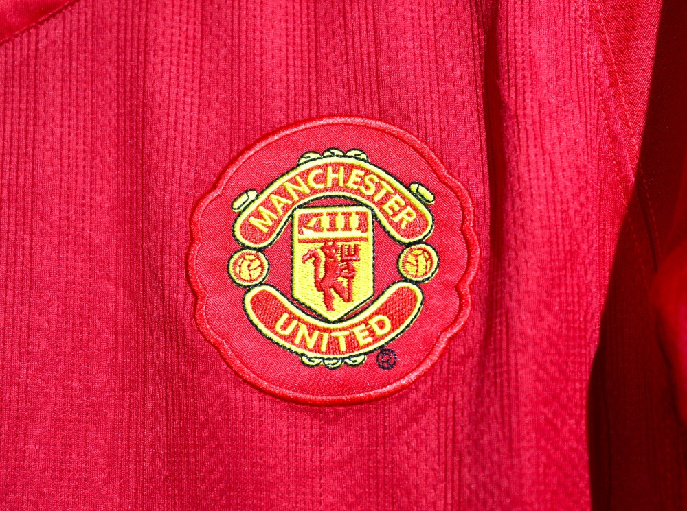 Manchester United Retro Authentic Home Long Sleeve Football Jersey Shirt 2007/08