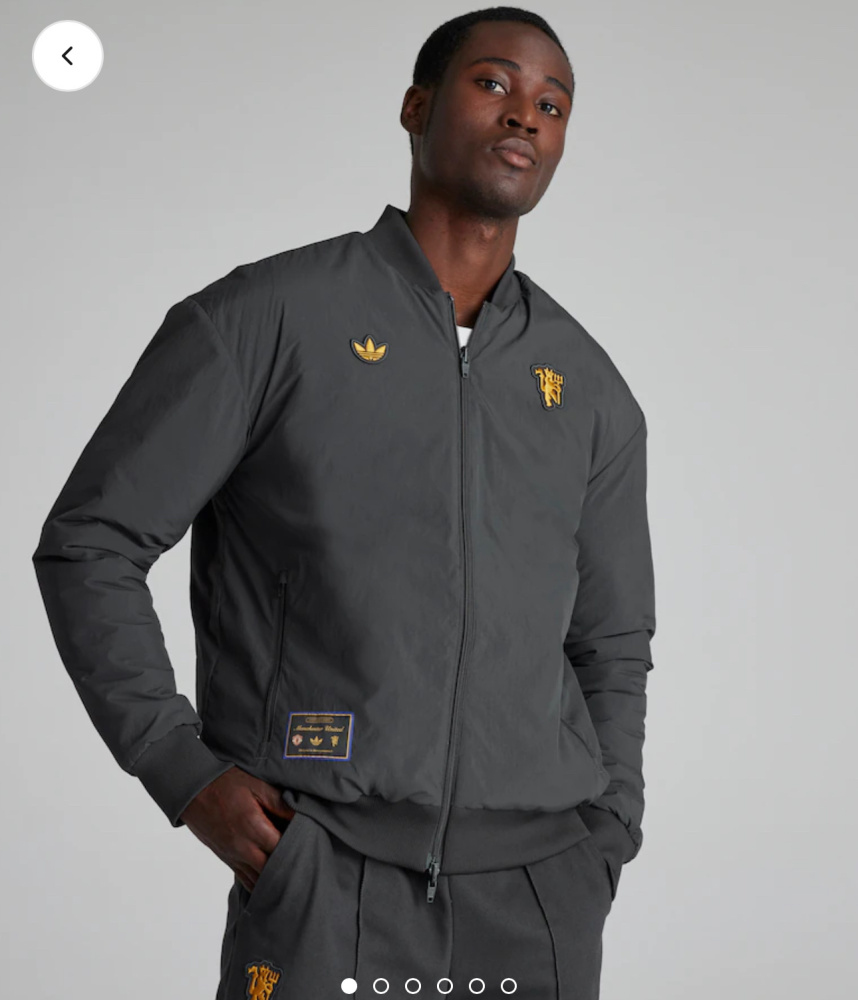 Manchester United Terrace Icons Reversible Double-Sides Cotton Windbreaker Jacket 2025-26