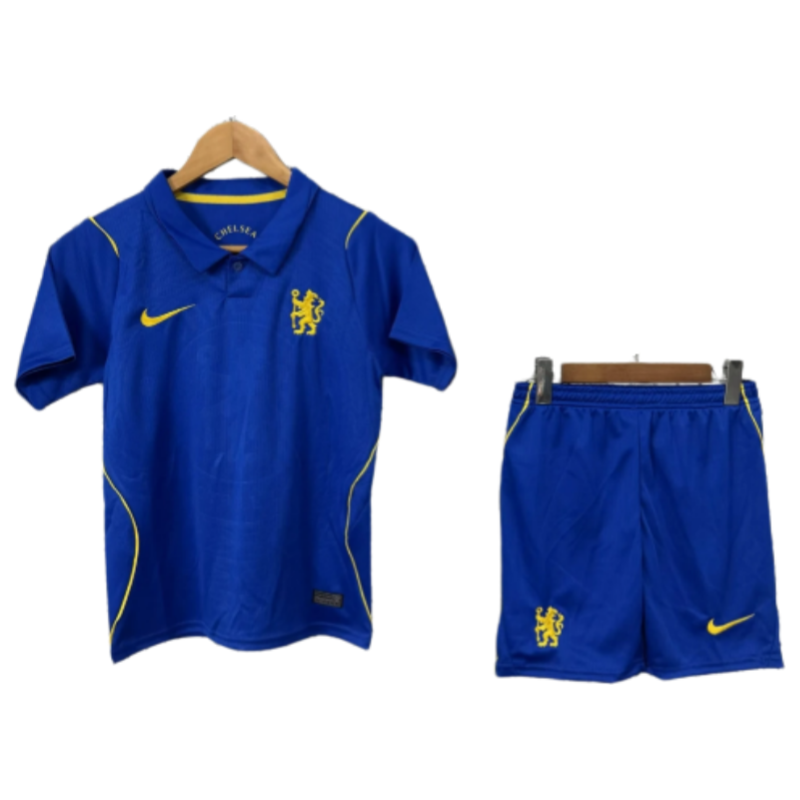 Chelsea 2026/27 Home Football Jersey Kids Kit Jersey+Shorts
