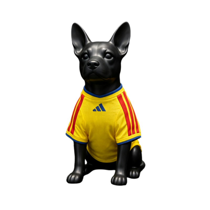 Colombia 2026 Home Dog World Cup Kit & Jersey Pet Version
