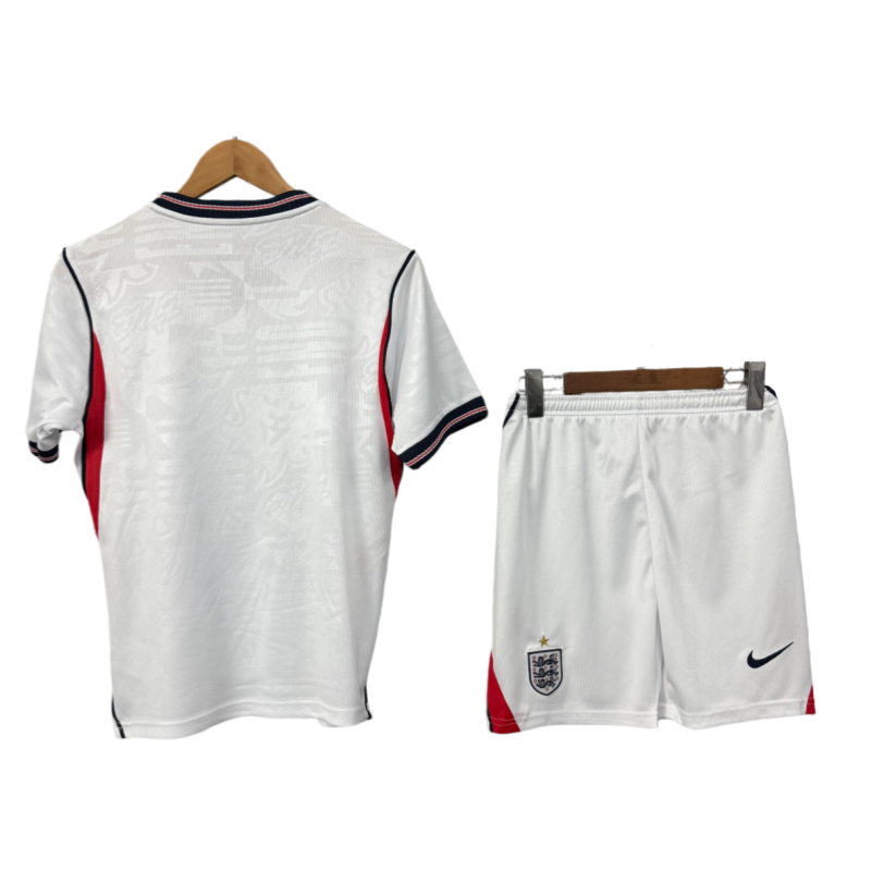 2026 England World Cup Home Kids Soccer jersey Kit jersey+Shorts Fan Version