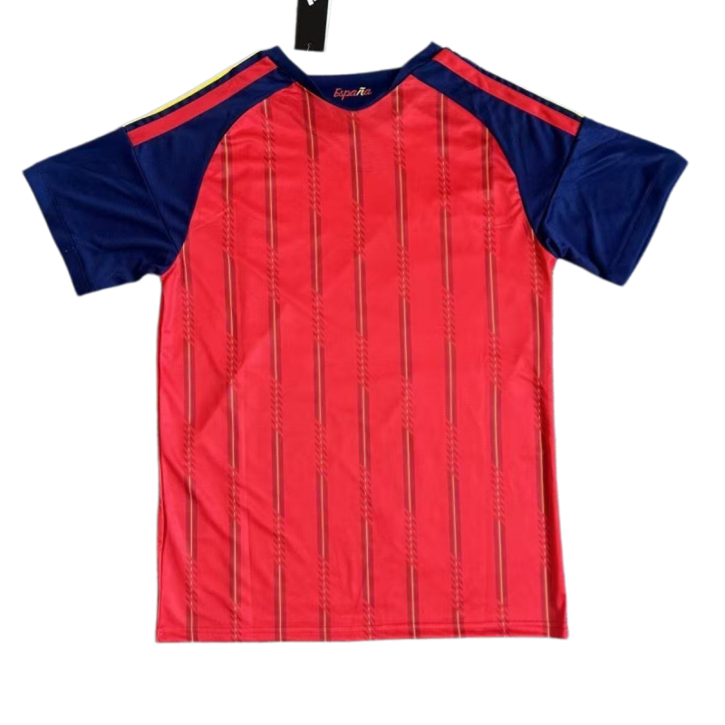 2026 Spain World Cup Champion 2 Stars Home short sleeved jersey Fan version