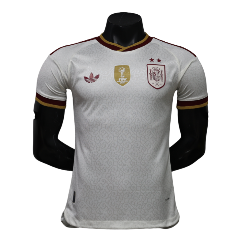 2026 Spain World Cup Champion 2 Stars Away short sleeved jersey Player version