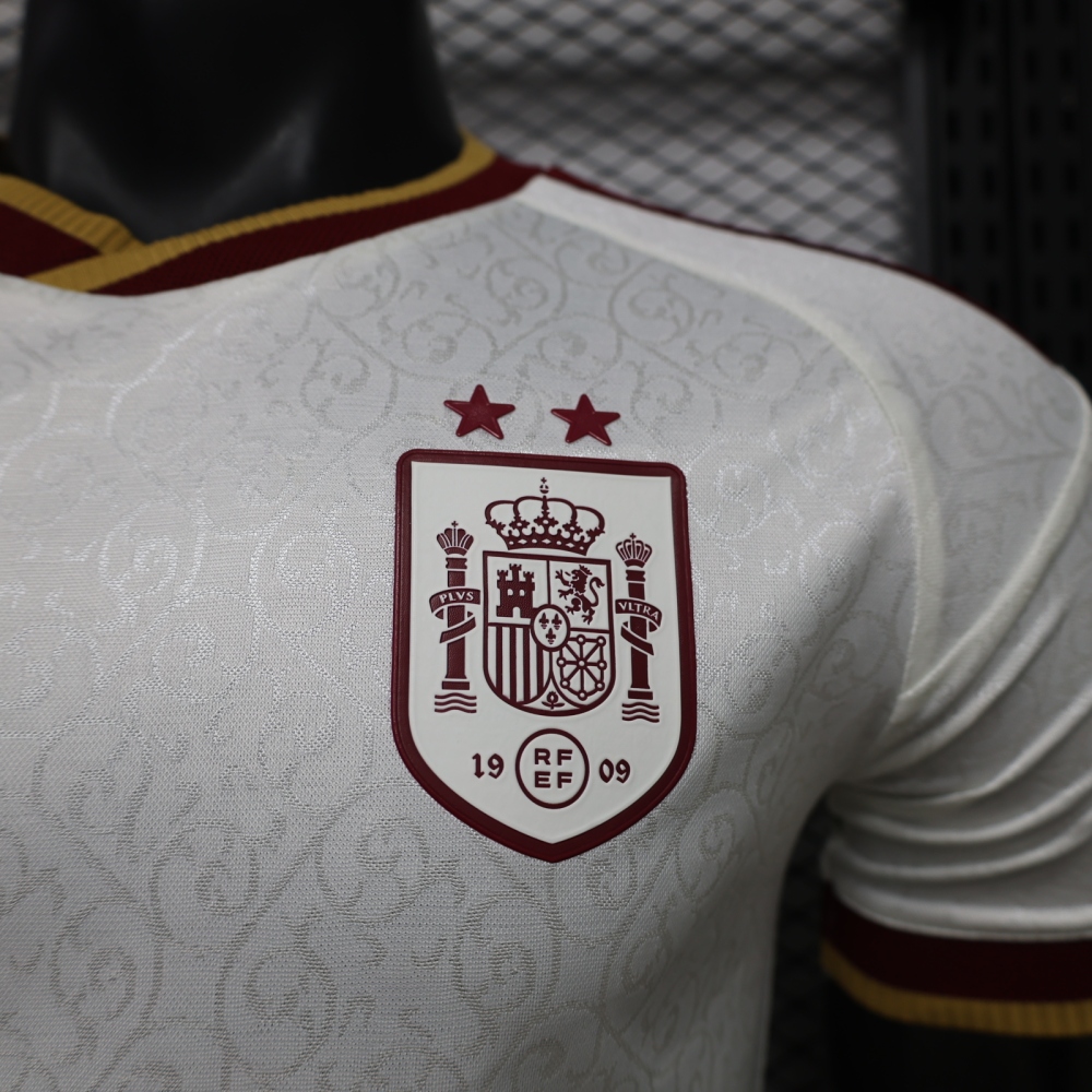2026 Spain World Cup Champion 2 Stars Away short sleeved jersey Player version