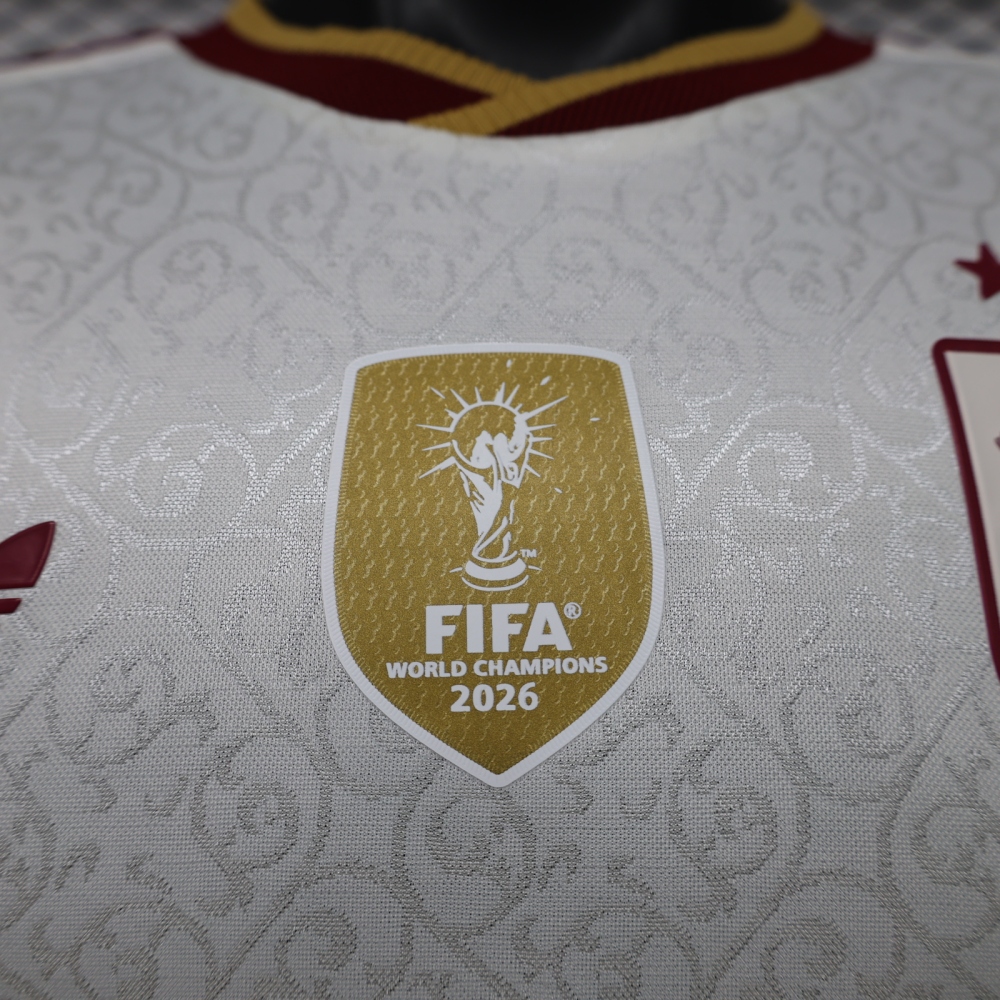 2026 Spain World Cup Champion 2 Stars Away short sleeved jersey Player version