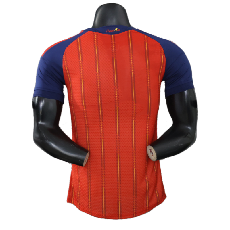 2026 Spain World Cup Champion 2 Stars Home short sleeved jersey Player version