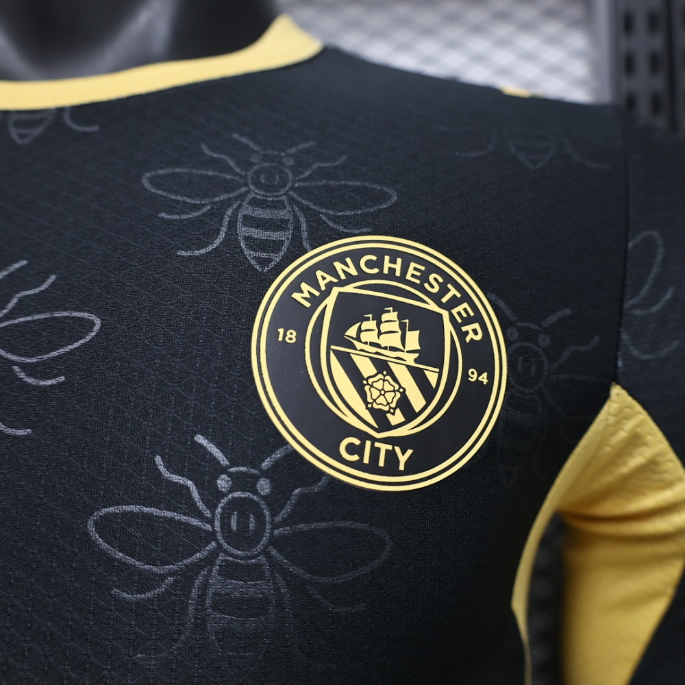 Manchester City Authentic Away Long Sleeve Football Jersey Shirt 2026/27