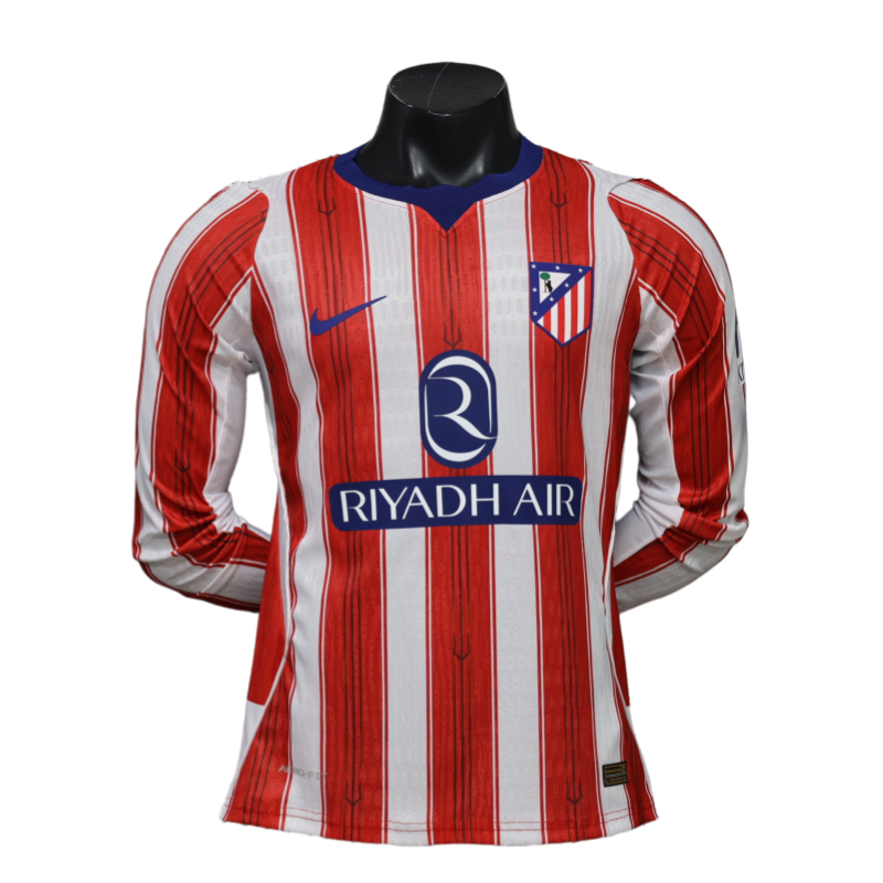Atletico Madrid 2026-27 Season Home Player Edition - Long Sleeve