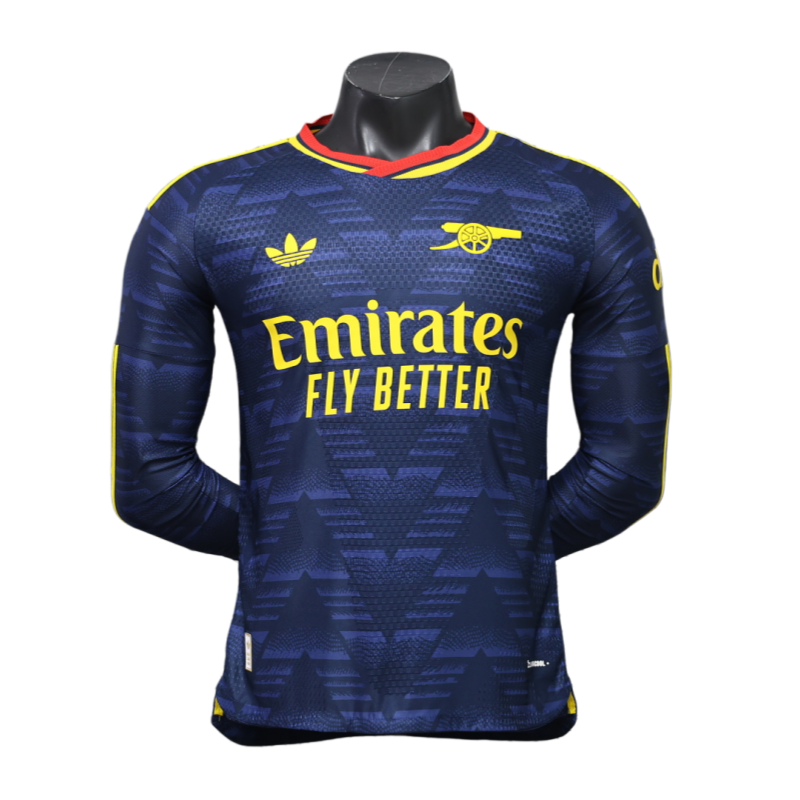 Arsenal 2026-27 Away Long Sleeve Soccer Jersey Player Version