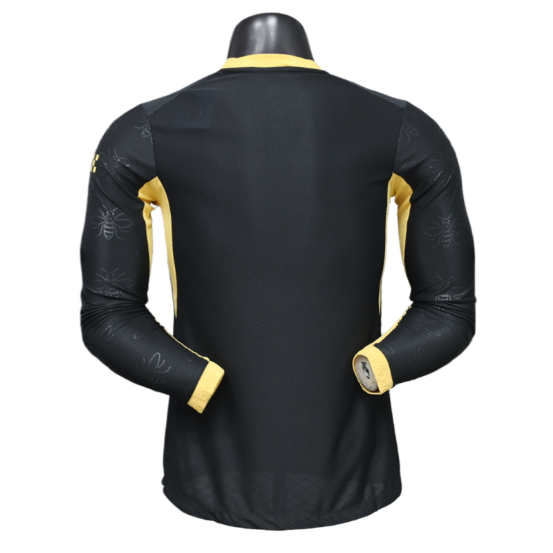 Manchester City 2026-27 Away Long Sleeve Football Jersey Player Version