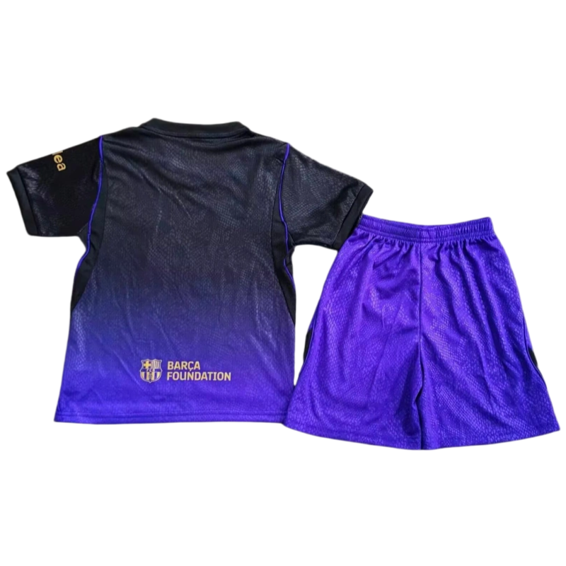 Barcelona 2026/27 away football children's jersey+shorts