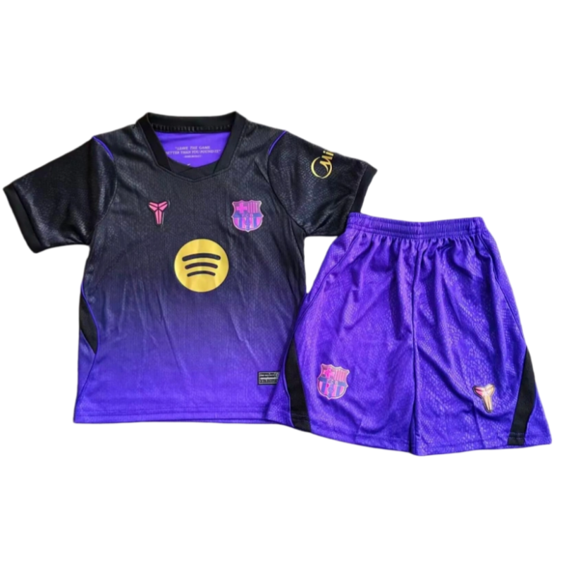 Barcelona 2026/27 away football children's jersey+shorts