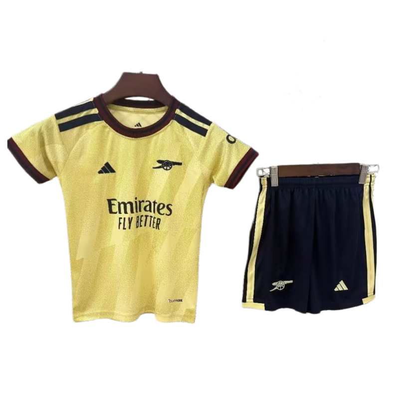 Arsenal 2026-27 second Away Kids Football Jersey Fan Version