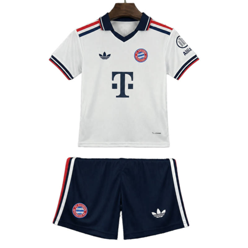 Bayern Munich 2026-27 Away Kids Football Jersey Kit Fan Version