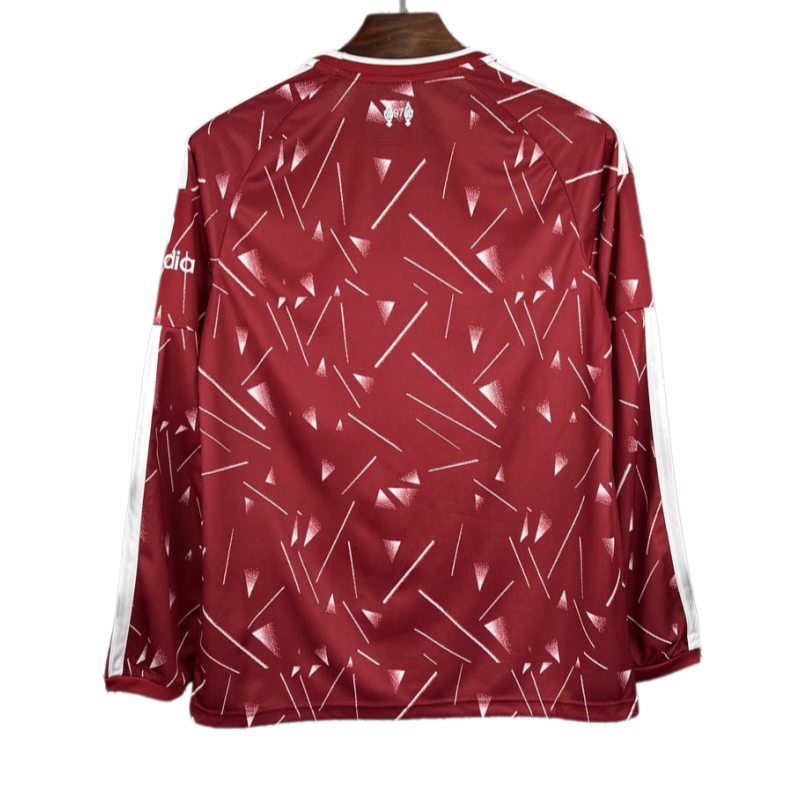 Liverpool 2026-27 Home Long Sleeve Football Jersey Fan Version
