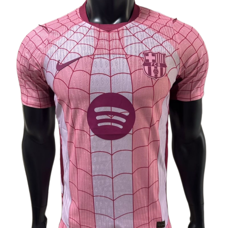 Barcelona 2026-27 Pink Spider Man Special Edition Football Shirt - Player Edition