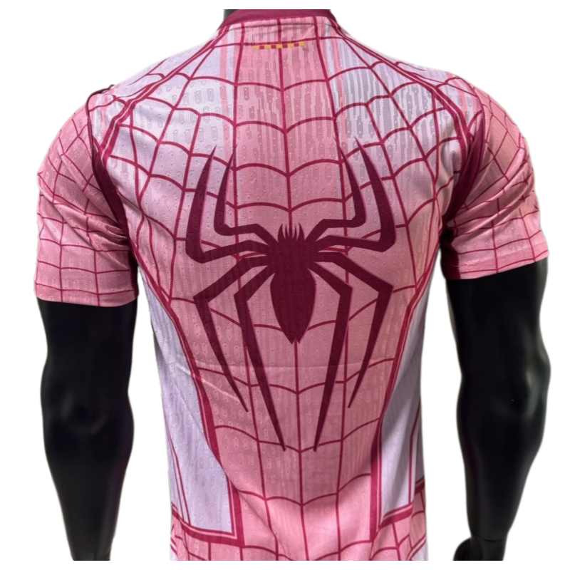 Barcelona 2026-27 Pink Spider Man Special Edition Football Shirt - Player Edition