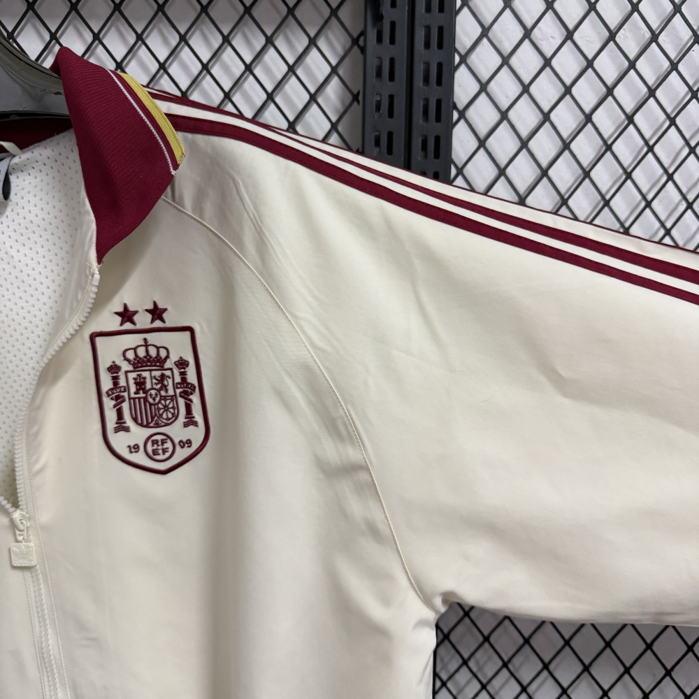 2026 Spanish Style (World Cup Edition) Apricot Casual Windbreaker Jacket