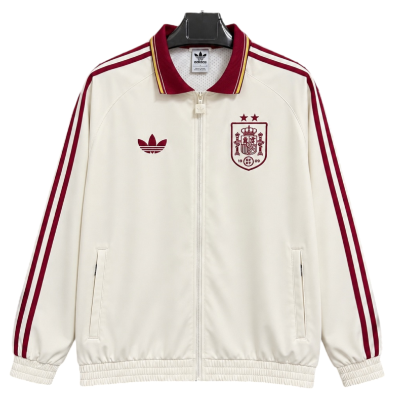 2026 Spanish Style (World Cup Edition) Apricot Casual Windbreaker Jacket