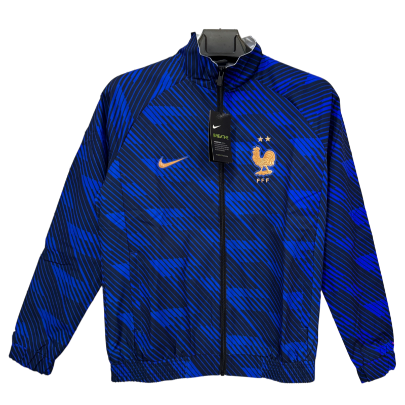 2026 France Blue World Cup casual training windproof jacket