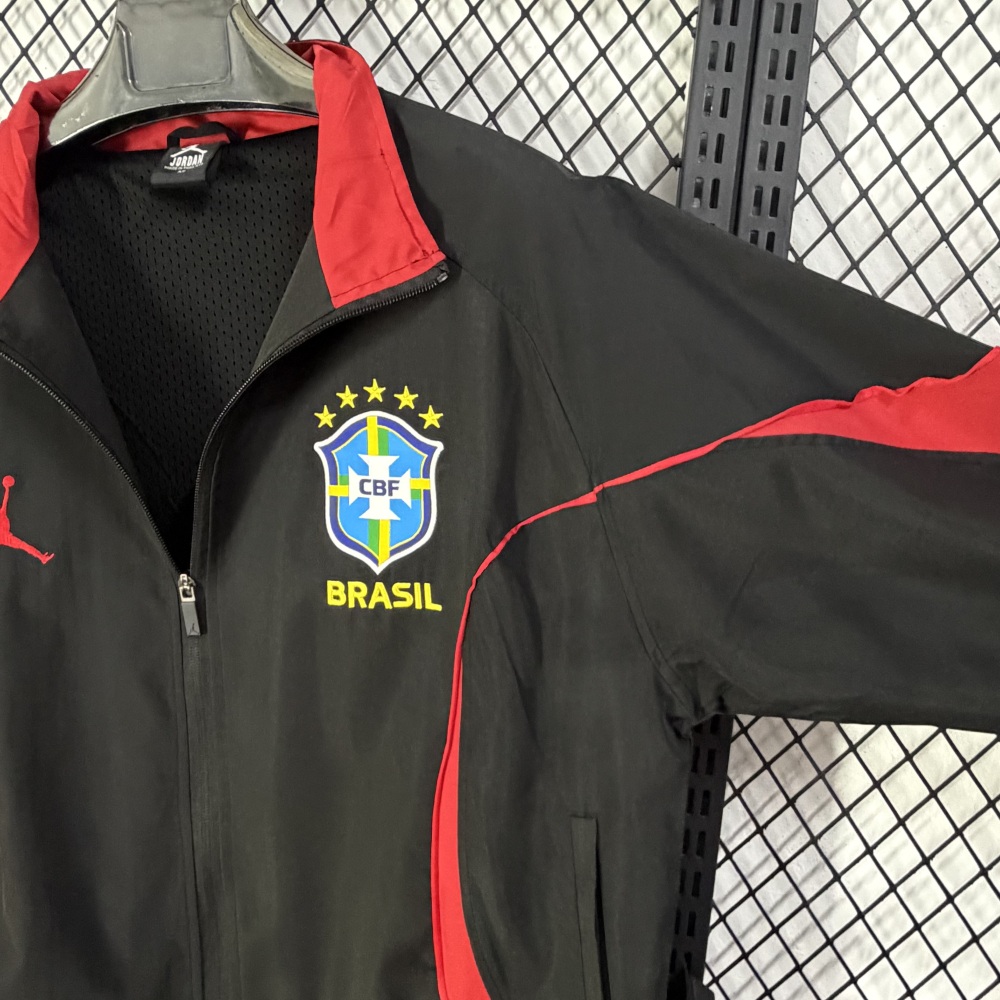 2026 Brazil World Cup Classic Casual Training Windproof Jacket