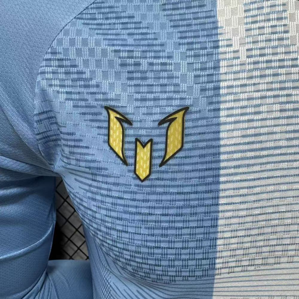 Messi Argentina Farewell Commemorative Shirt 2026 Edition and Equipment Set - Player Edition Long Sleeve