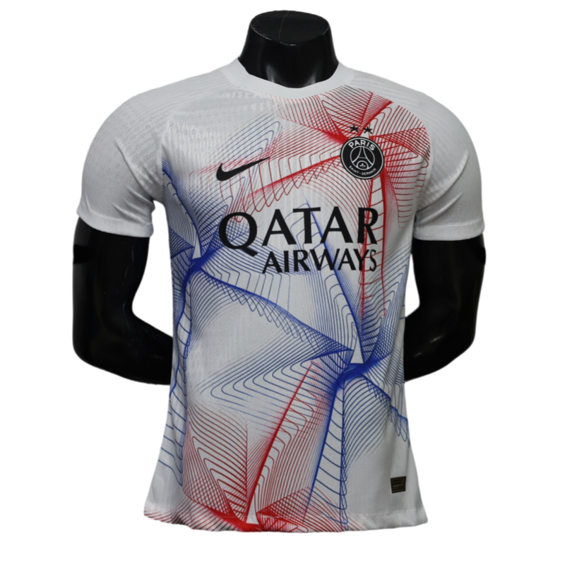 PSG 2026-2027 UEFA Champions League Pre match Red Football Shirt - Player Edition
