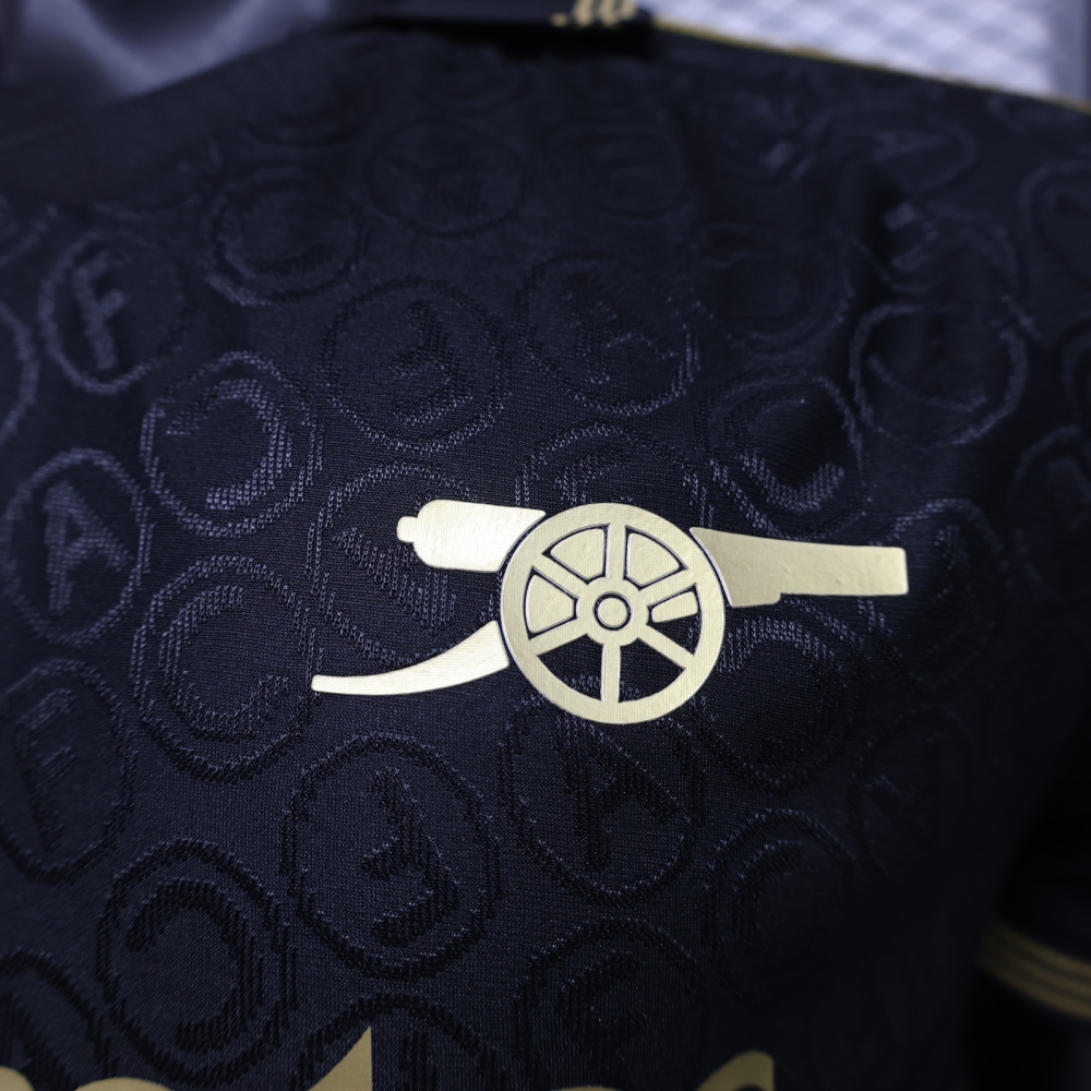 Arsenal 2026-27 Black Gold Special Edition Football Shirt - Player Edition