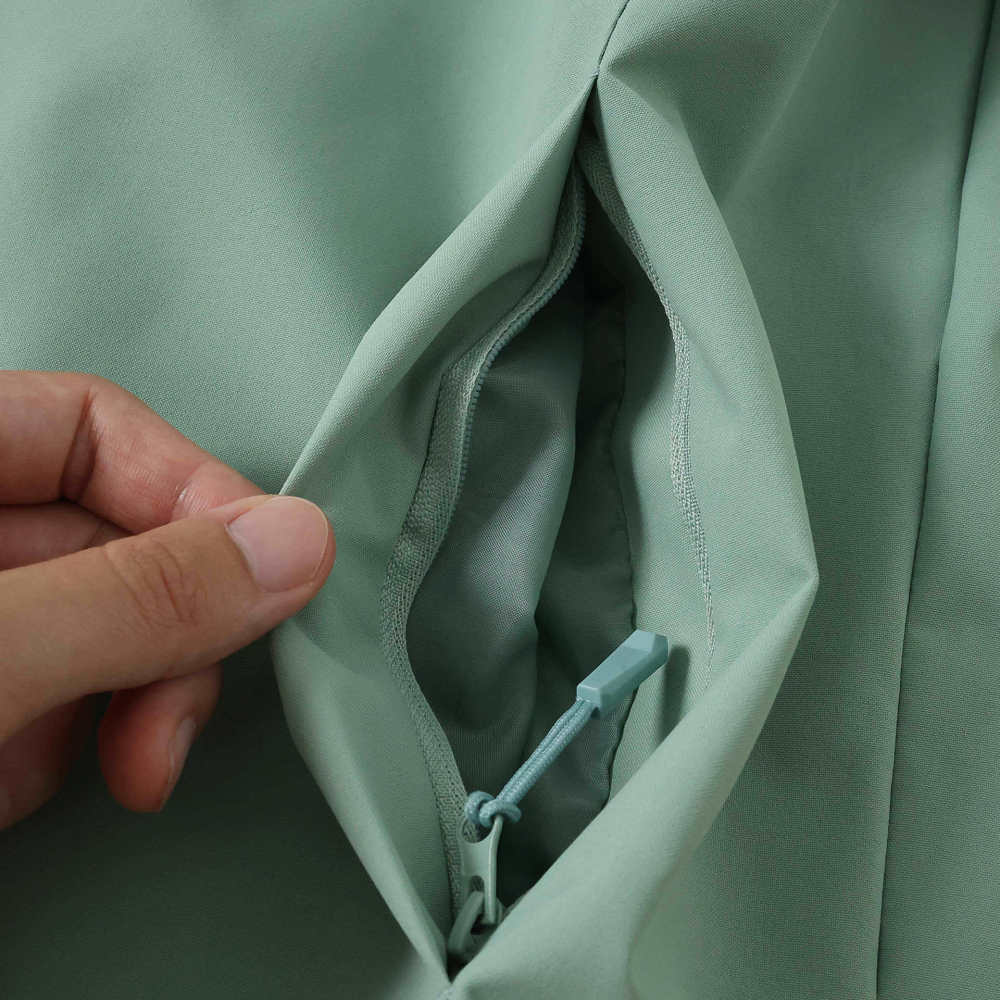 2026 Brazil Light Green Joint Training Jacket Windproof Jacket