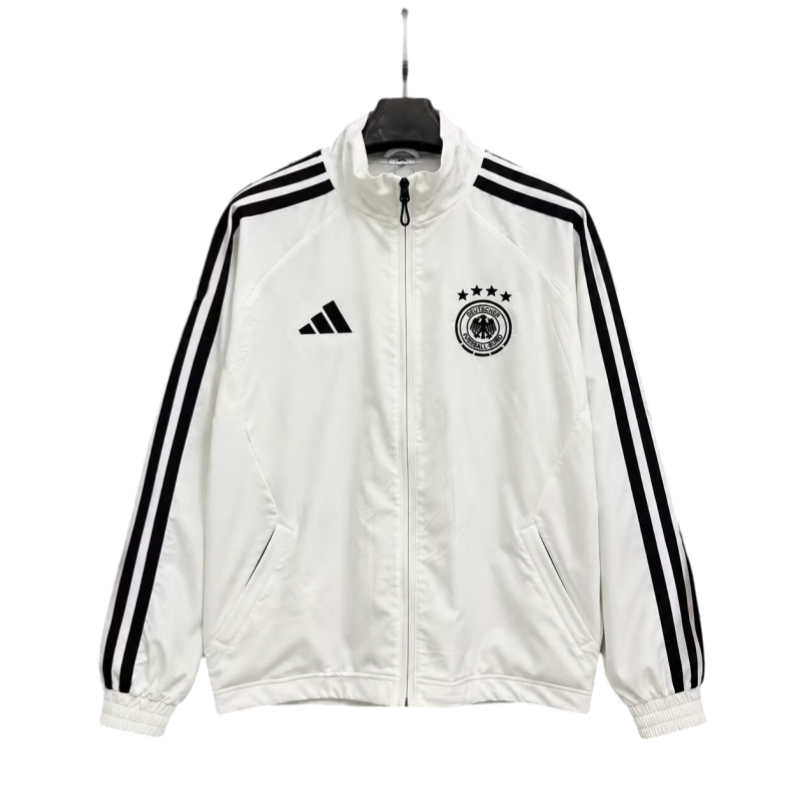 German 26-27 season white football training windproof jacket