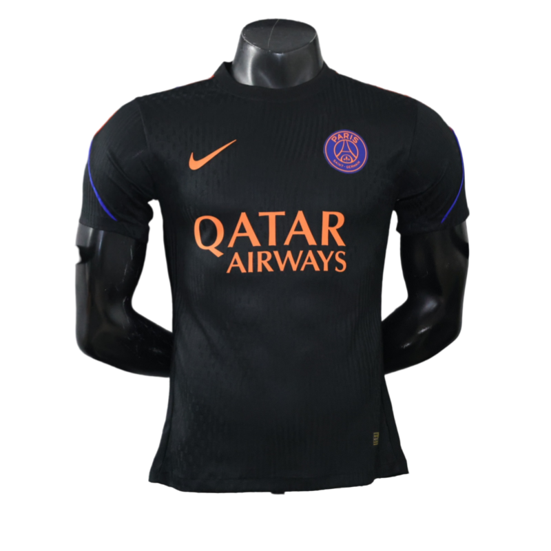 PSG 2026-27 Season Black Special Edition Football Shirt - Player Edition