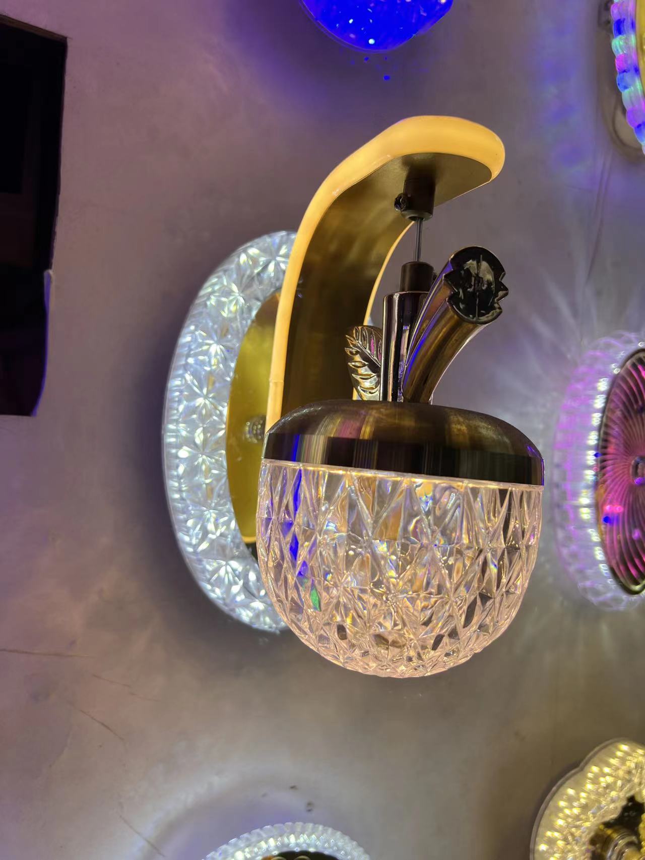 Luxury Modern Crystal LED Wall Lamps | Multiple Stylish Designs Indoor Decorative Sconce Lights,MY SHOP,Luxury Modern Crystal LED Wall Lamps | Multiple Stylish Designs Indoor Decorative Sconce Lights