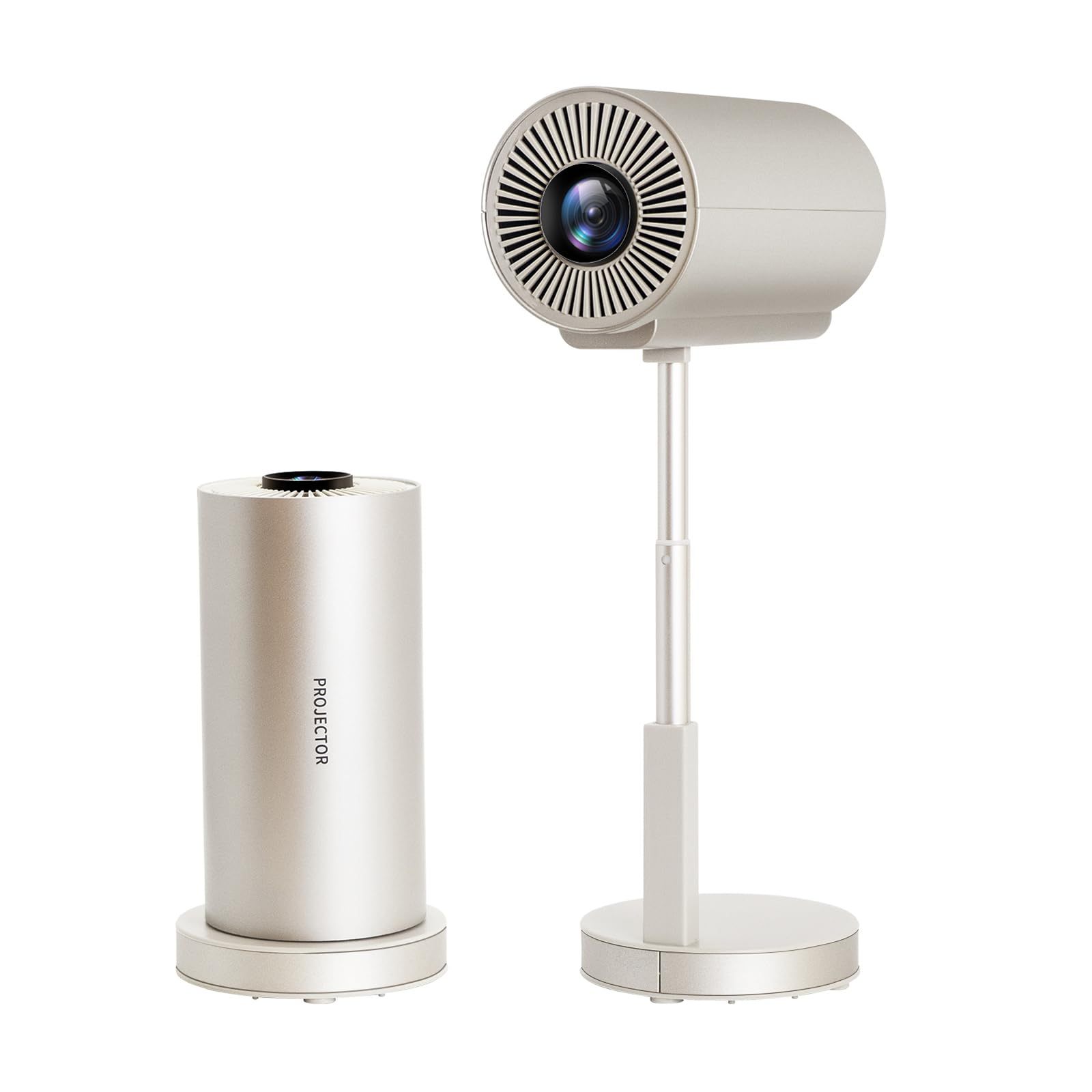 [Google TV/800ANSI] 2025 Smart Portable Projector, Netflix Licensed, Dolby Sound, 4K/8K Support, 30000 Lumens, WiFi 6 and Bluetooth 5.0, Autofocus, Compatible with iOS/Android/PC/PS4/PS5/XBOX