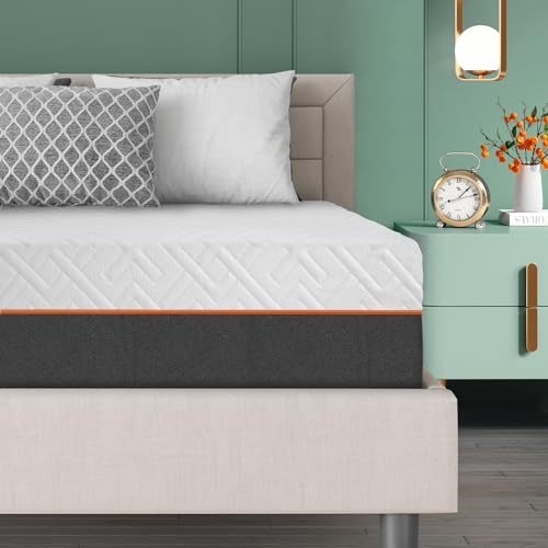 WELIKERA Single Mattress 16cm Memory Foam with Cooling Gel, Medium Firmness, Pressure Relief, Removable Washable Cover, No Fiberglass, Single Mattresses in Box