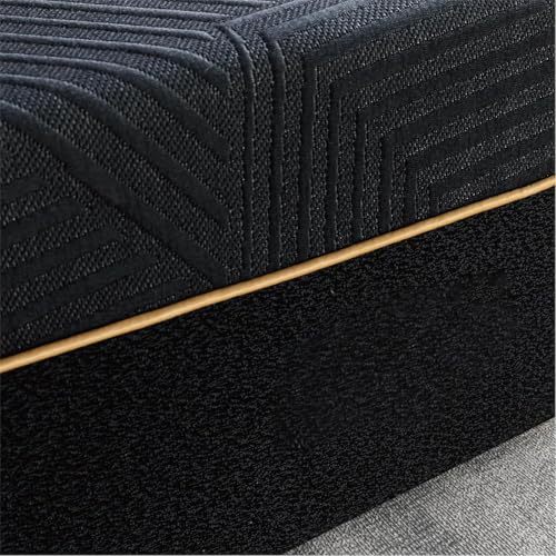 LOKOOY Memory Foam Mattress 28cm, Double Mattresses with Cooling Gel, Medium Firmness Mattress in Box, Pressure Relief, Without Fiberglass (King)