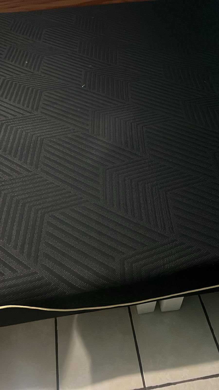 SAFONUS Memory Foam King Size Mattress 20CM, Back Pain Mattress, Cooling Copper Gel Bed in a Box, Therapeutic Medium Firmness, Ergonomic Support, 200x190cm, Black