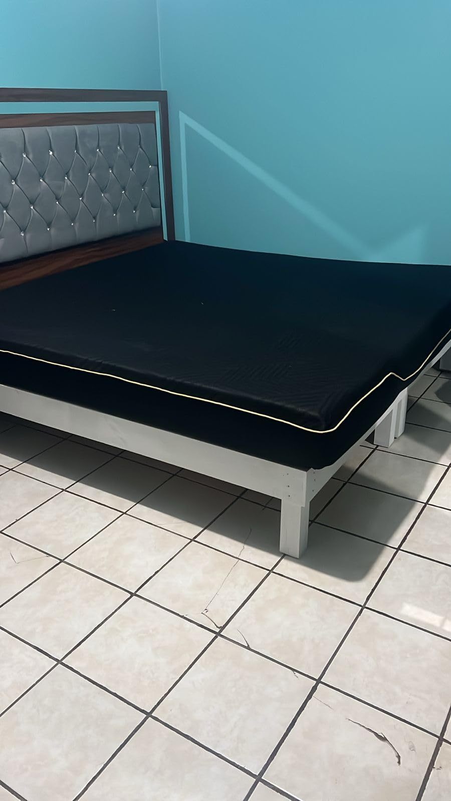 SAFONUS Memory Foam King Size Mattress 20CM, Back Pain Mattress, Cooling Copper Gel Bed in a Box, Therapeutic Medium Firmness, Ergonomic Support, 200x190cm, Black