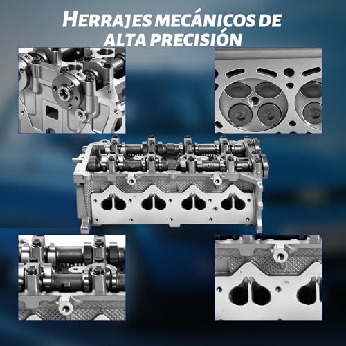 AUTODIAG Complete Engine Head for Chevrolet B12D1 1.2L S-TEC II (LMU), Compatible with Aveo T250, Spark M300