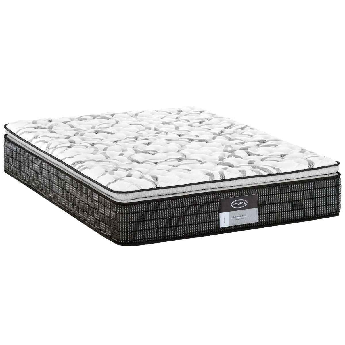 SAFONUS Memory Foam King Size Mattress 20CM, Back Pain Mattress, Cooling Copper Gel Bed in a Box, Therapeutic Medium Firmness, Ergonomic Support, 200x190cm, Black