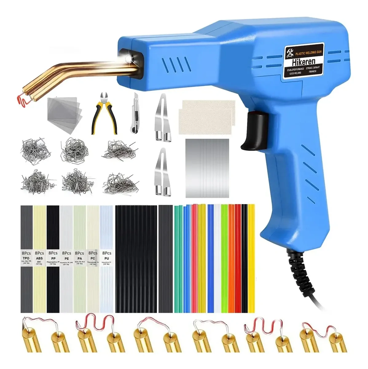 Mecanopro Portable Inverter Welder Blue 20a 220w