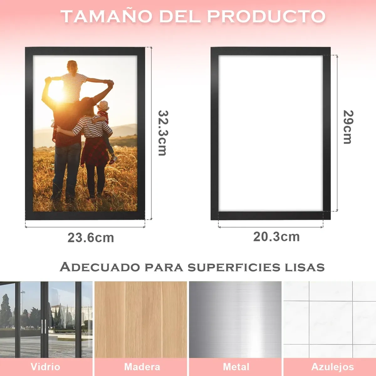 10 Pieces A4 Pvc Magnetic Holder Photo Frame