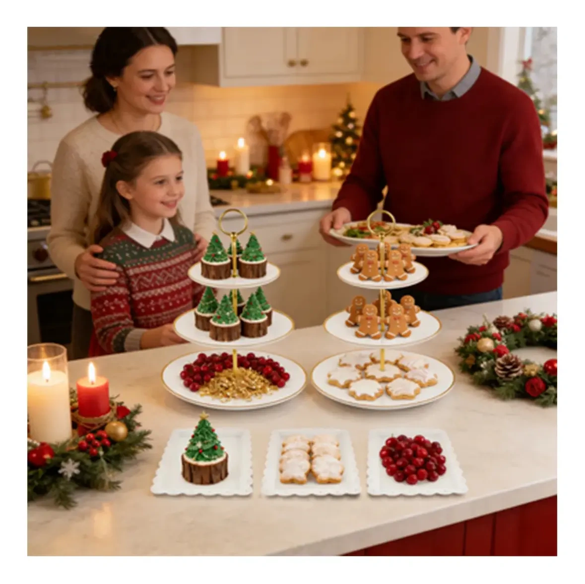 Kit for Base for Cupcake and Dessert Sweet Table Display